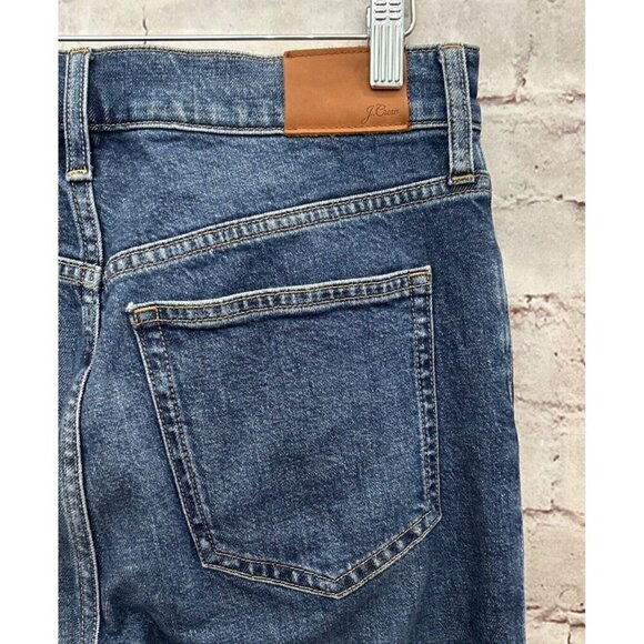 J. Crew Womens Full Length Classic Straight Jeans Size 27 Medium Wash Denim - Picture 4 of 5
